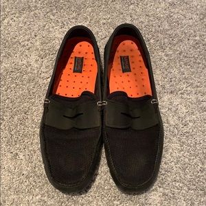 Men’s Black SWIMS Penny Loafer